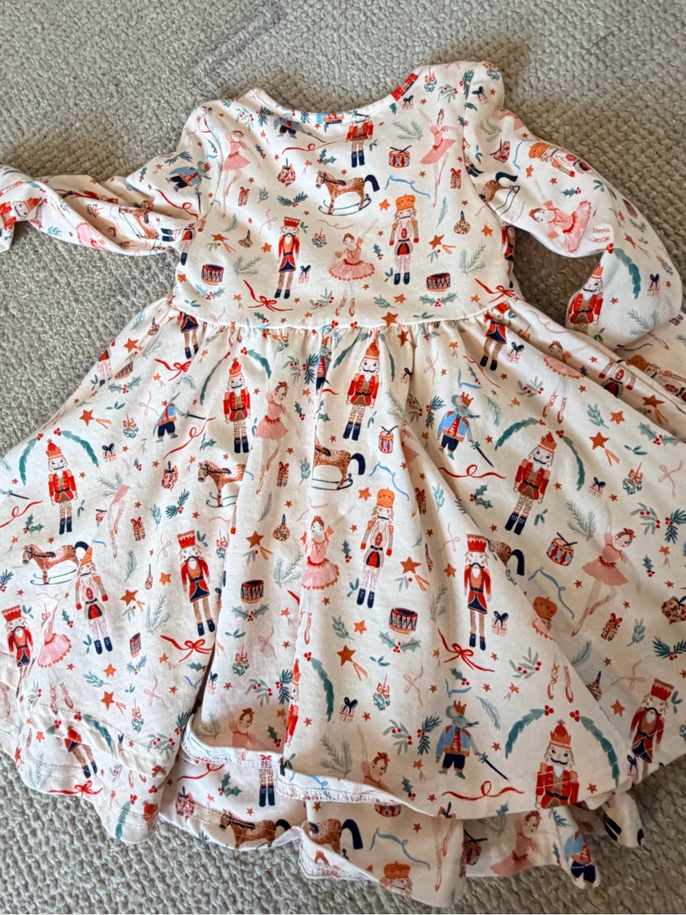 Sweet honey prom dress- vintage Christmas toys 3T (runs small)